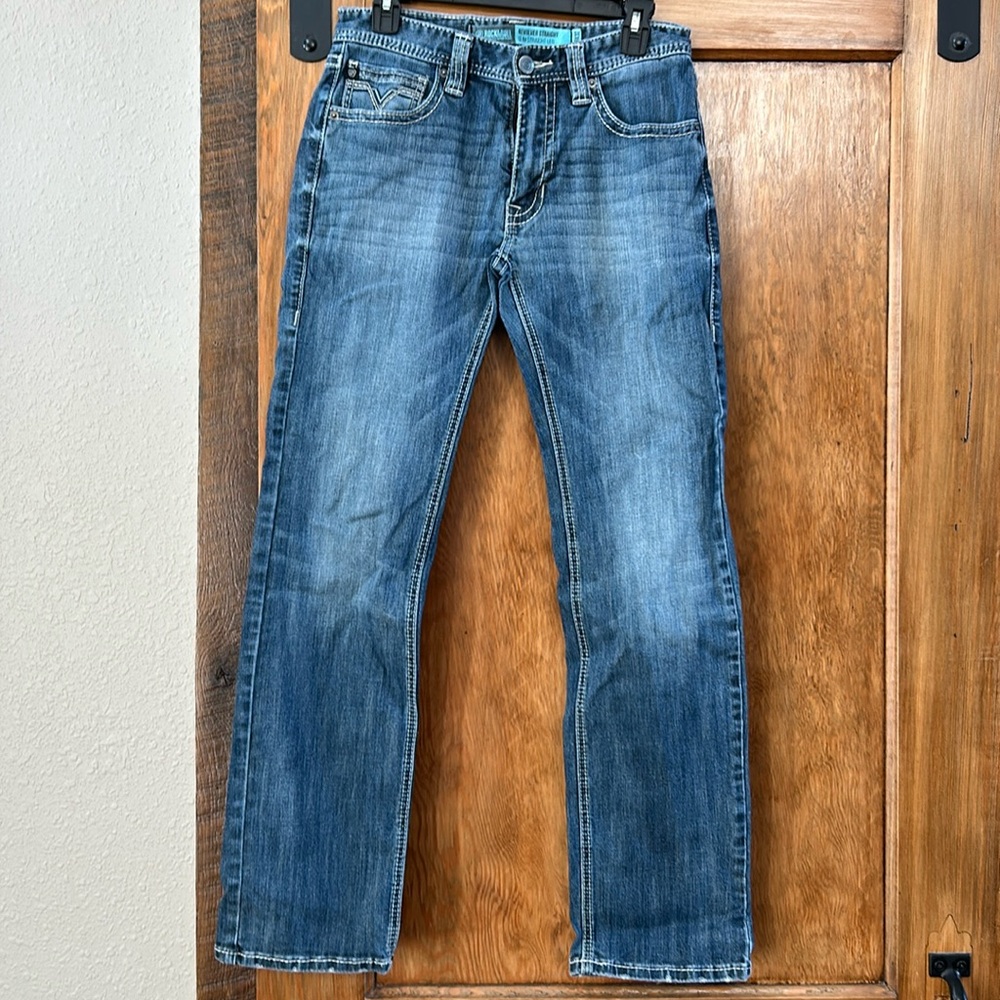 Rock & Roll Denim jeans. Revolver slim straight leg. 29x32